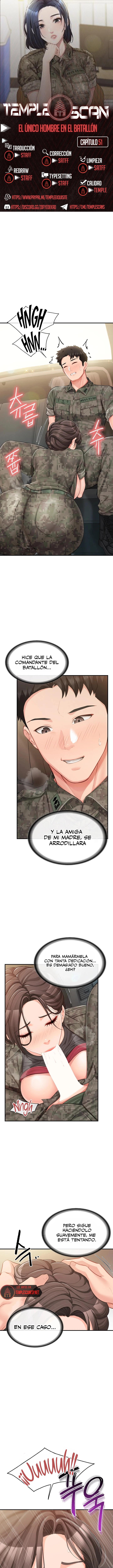 El único hombre en la unidad militar Capítulo 51 - Página 1