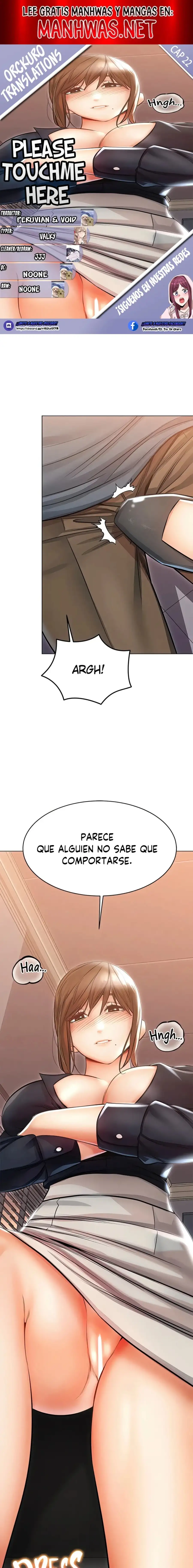Ahi ¿puedes tocarme? Capítulo 22 - Página 1