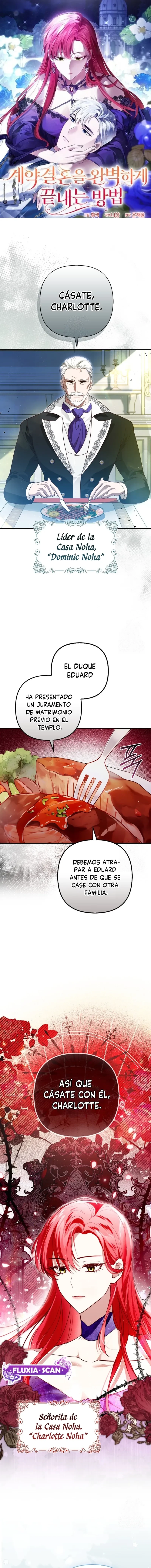 Cómo terminar un matrimonio por contrato de forma perfecta Capítulo 1 - Página 1