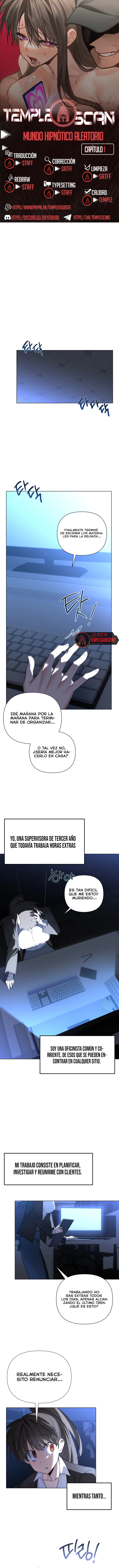 Mundo Hipnotico Aleatorio Capítulo 1 - Página 1