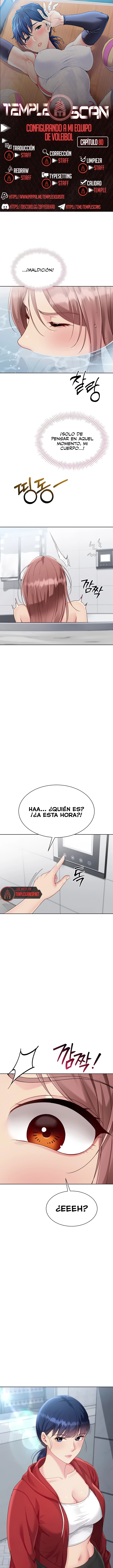 Configurando A Mi Equipo De Voleybol Capítulo 80 - Página 1