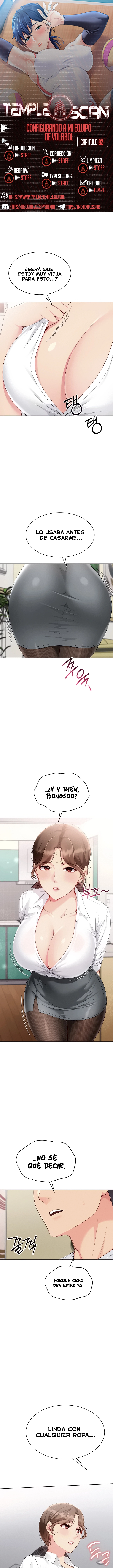 Configurando A Mi Equipo De Voleybol Capítulo 82 - Página 1