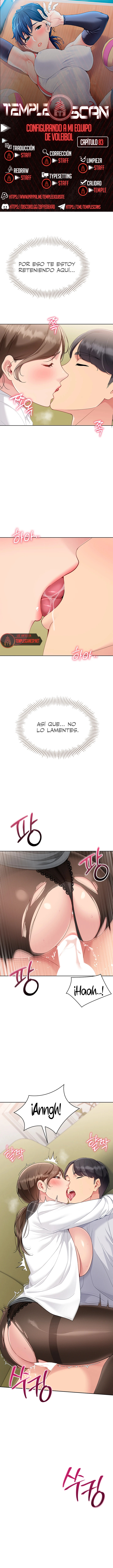 Configurando A Mi Equipo De Voleybol Capítulo 83 - Página 1