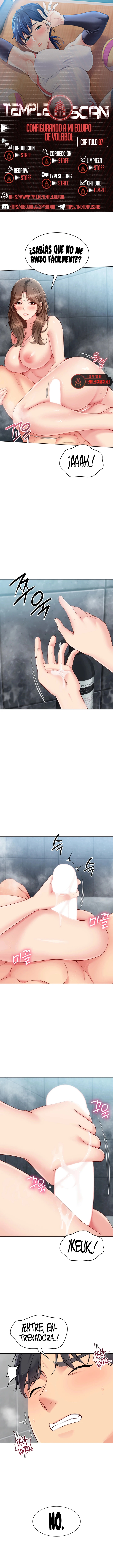 Configurando A Mi Equipo De Voleybol Capítulo 87 - Página 1