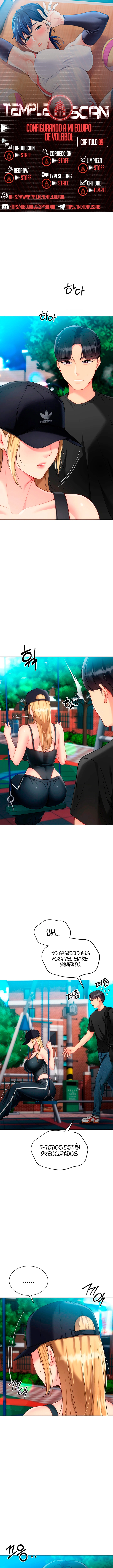 Configurando A Mi Equipo De Voleybol Capítulo 89 - Página 1