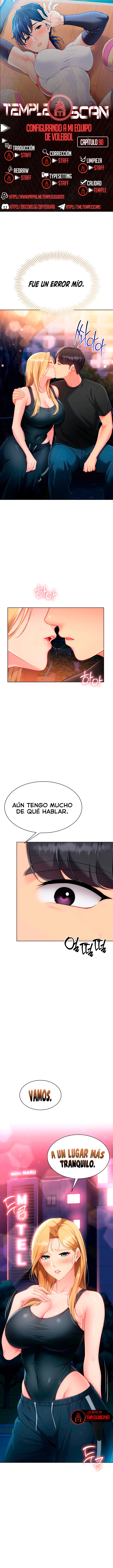 Configurando A Mi Equipo De Voleybol Capítulo 90 - Página 1